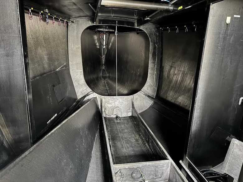 Farr 55 interior looking toward the bow