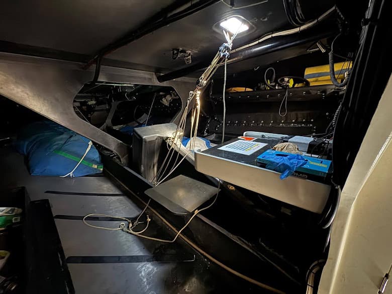 Farr 55 navigation station